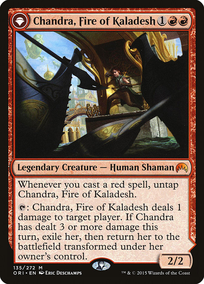 Chandra, Fire of Kaladesh // Chandra, Roaring Flame: Magic Origins