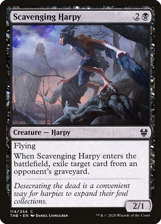 Scavenging Harpy: Theros Beyond Death