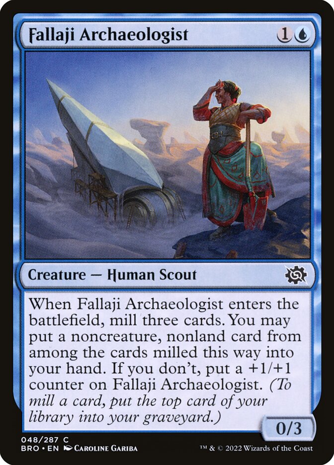 Fallaji Archaeologist - (Foil): The Brothers' War