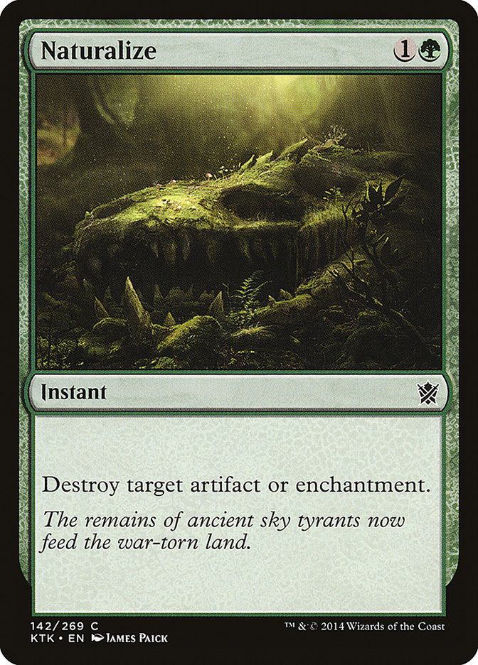 Naturalize - (Foil): Khans of Tarkir