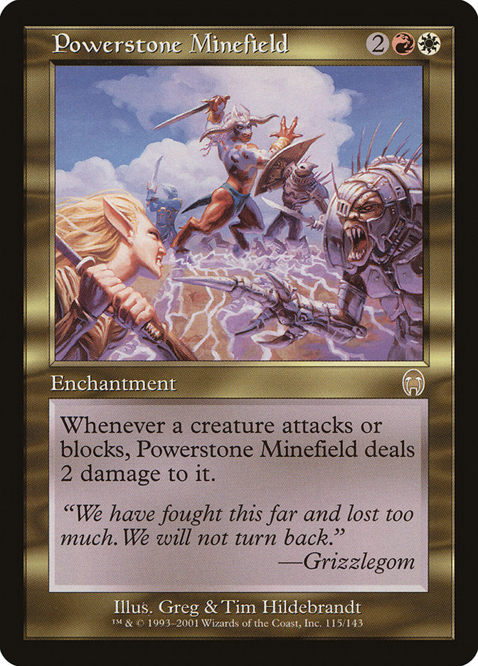 Powerstone Minefield - (Foil): Apocalypse