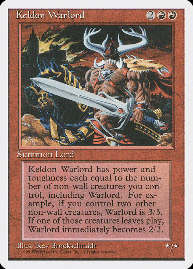 Keldon Warlord: Fourth Edition