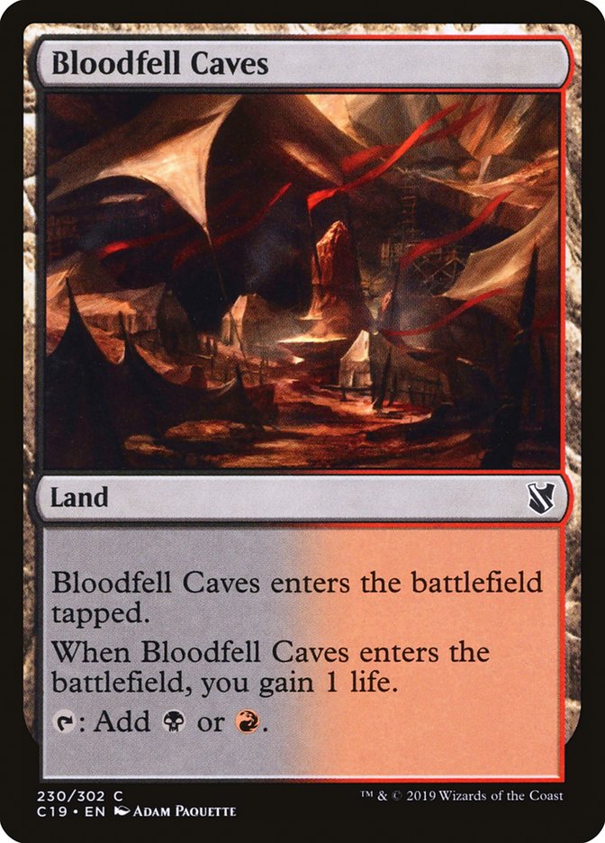 Bloodfell Caves: Commander 2019