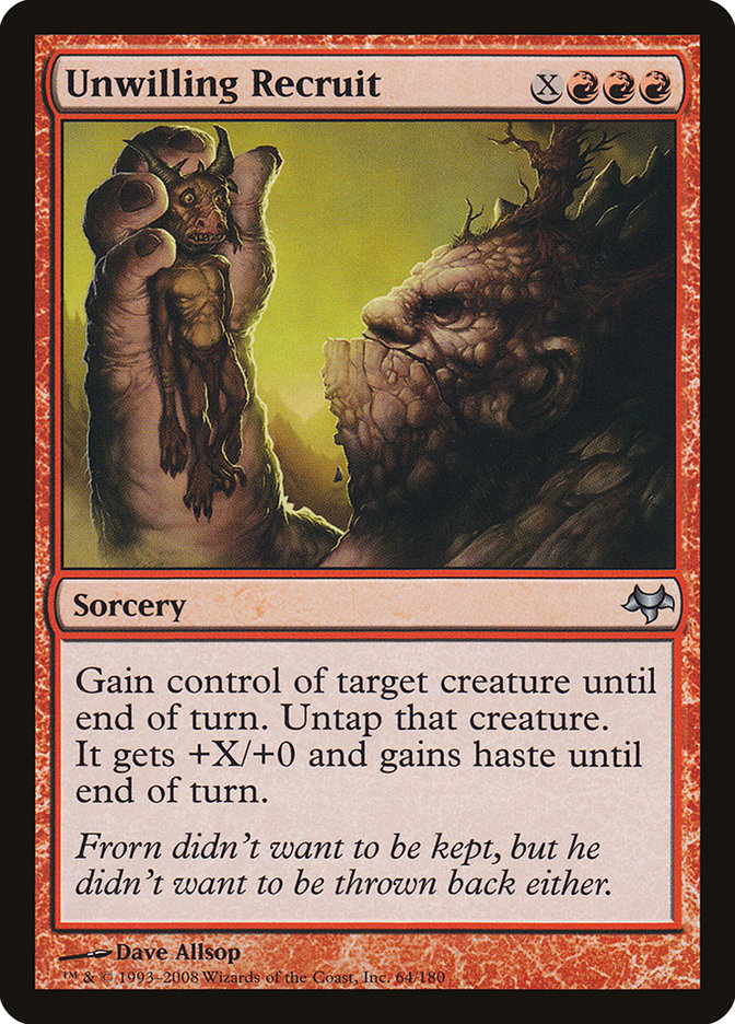 Unwilling Recruit - (Foil): Eventide