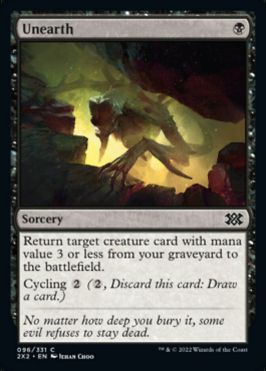 Unearth - (Foil): Double Masters 2022