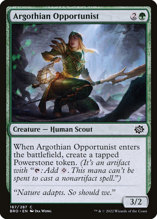 Argothian Opportunist - (Foil): The Brothers' War