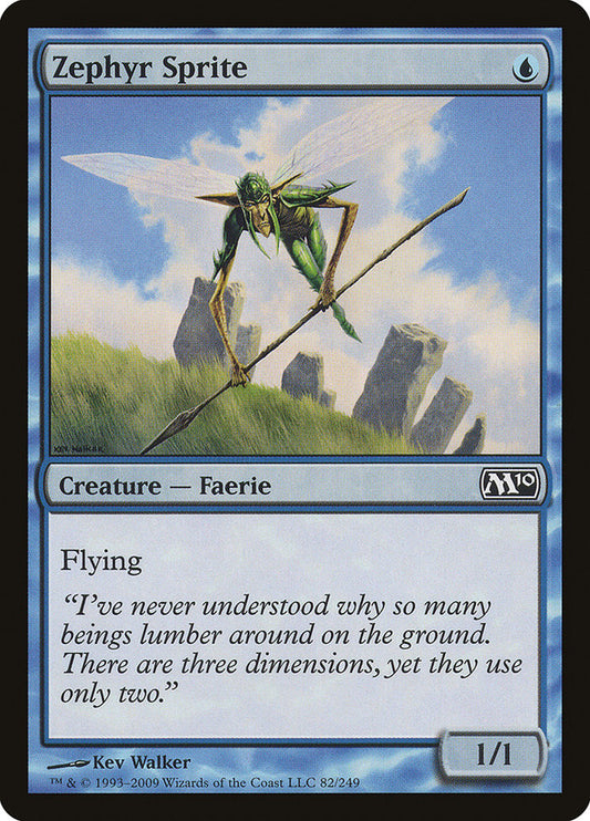 Zephyr Sprite - (Foil): Magic 2010