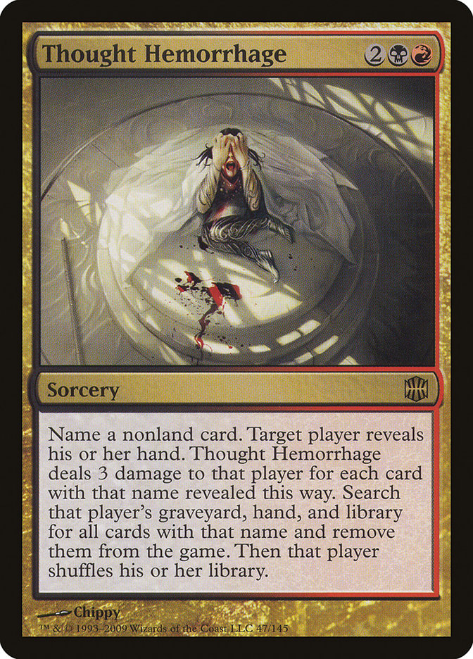 Thought Hemorrhage - (Foil): Alara Reborn
