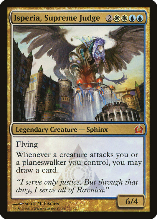 Isperia, Supreme Judge - (Foil): Return to Ravnica