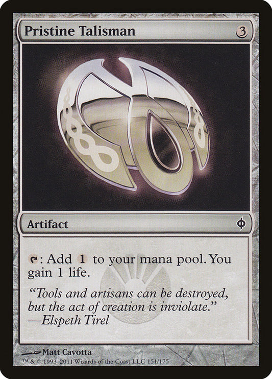 Pristine Talisman - (Foil): New Phyrexia