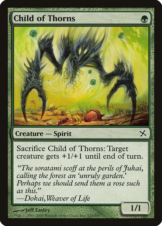 Child of Thorns - (Foil): Betrayers of Kamigawa