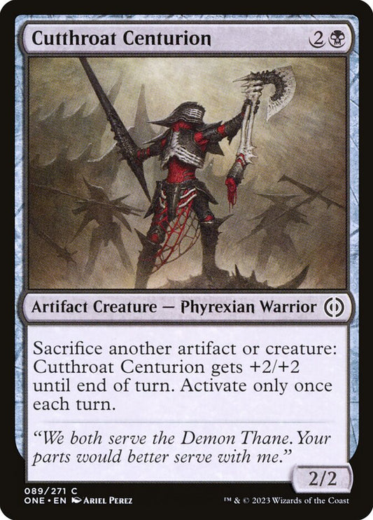 Cutthroat Centurion - (Foil): Phyrexia: All Will Be One