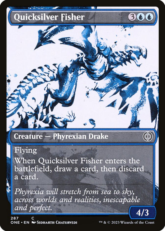 Quicksilver Fisher (Showcase): Phyrexia: All Will Be One