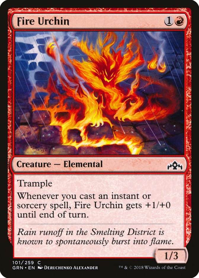 Fire Urchin: Guilds of Ravnica