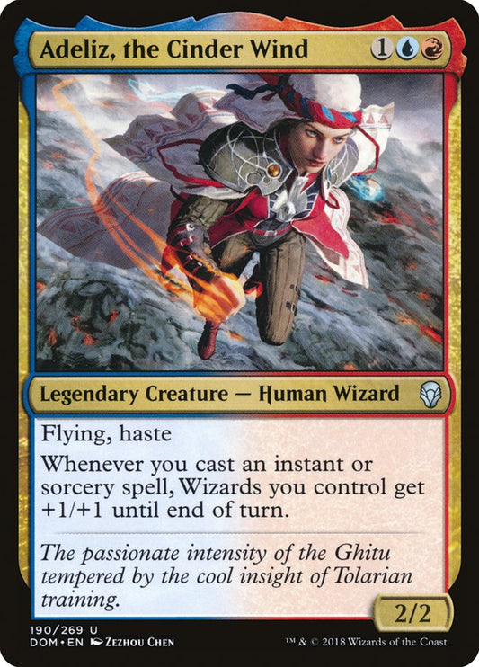 Adeliz, the Cinder Wind - (Foil): Dominaria