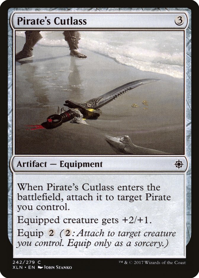Pirate's Cutlass: Ixalan