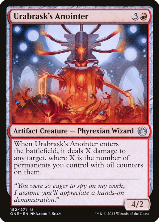 Urabrask's Anointer: Phyrexia: All Will Be One