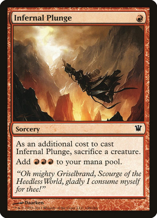 Infernal Plunge: Innistrad