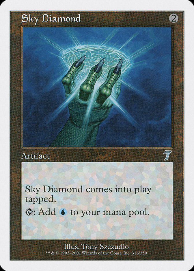 Sky Diamond - (Foil): Seventh Edition
