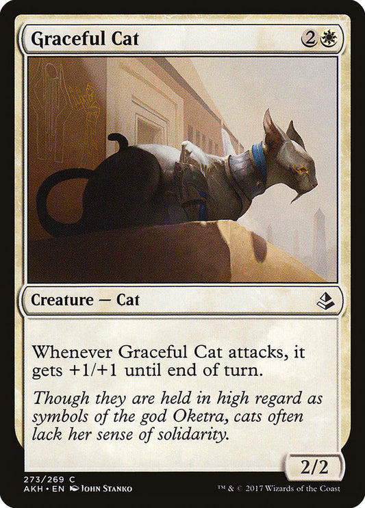 Graceful Cat (Planeswalker Deck): Amonkhet