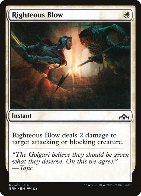 Righteous Blow: Guilds of Ravnica