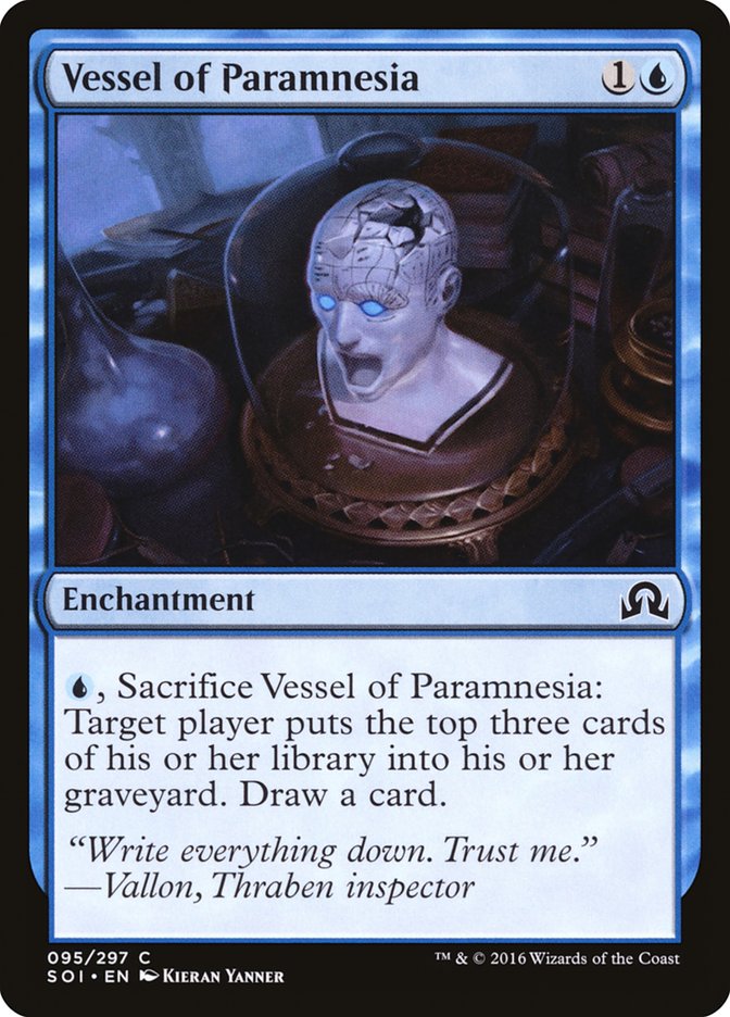 Vessel of Paramnesia - (Foil): Shadows over Innistrad