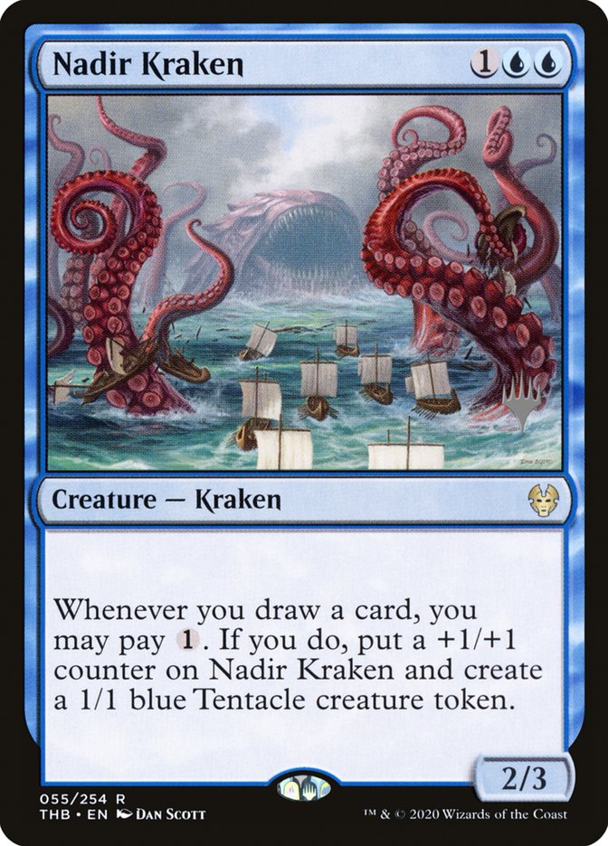 Nadir Kraken - (Foil): Theros Beyond Death Promos