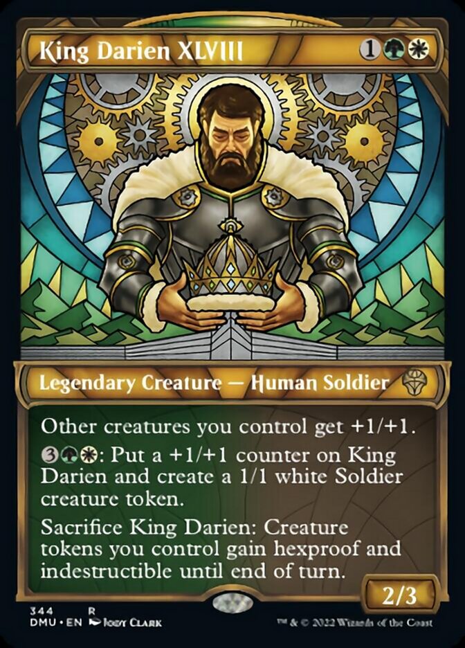 King Darien XLVIII (Showcase) - (Foil): Dominaria United