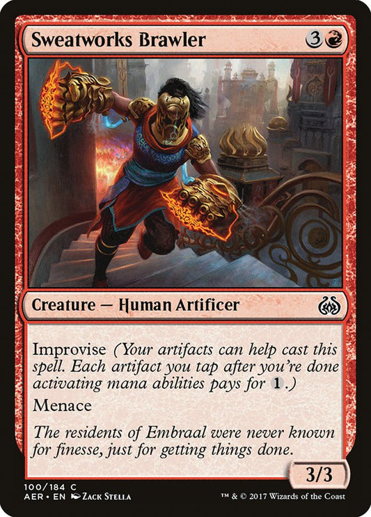 Sweatworks Brawler - (Foil): Aether Revolt