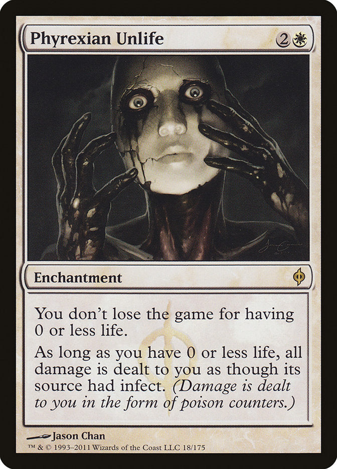 Phyrexian Unlife - (Foil): New Phyrexia