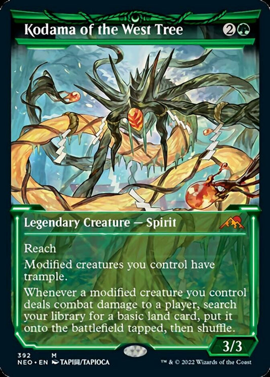 Kodama of the West Tree (Showcase) - (Foil): Kamigawa: Neon Dynasty