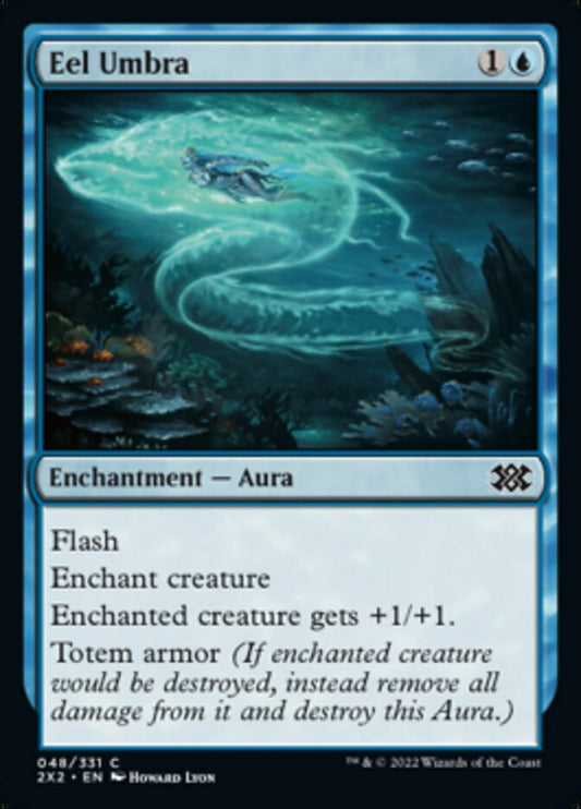 Eel Umbra - (Foil): Double Masters 2022