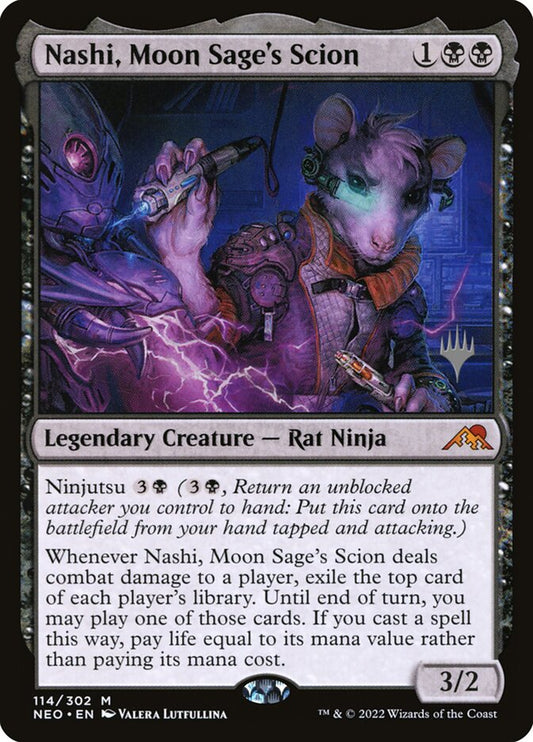 Nashi, Moon Sage's Scion: Kamigawa: Neon Dynasty Promos