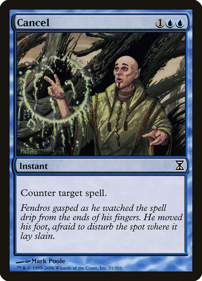 Cancel - (Foil): Time Spiral