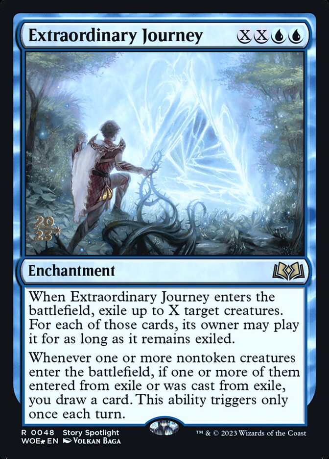 Extraordinary Journey - (Foil): Wilds of Eldraine Promos