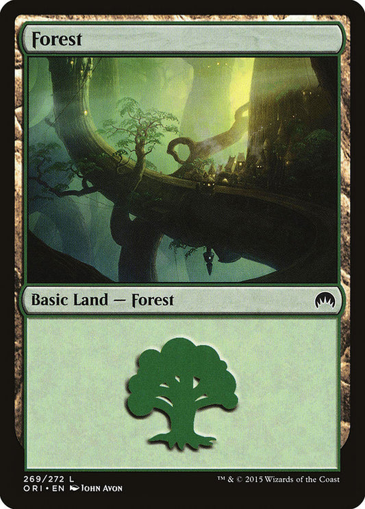 Forest (#269) - (Foil): Magic Origins
