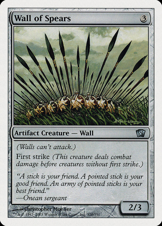 Wall of Spears: Eighth Edition