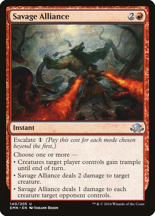 Savage Alliance - (Foil): Eldritch Moon