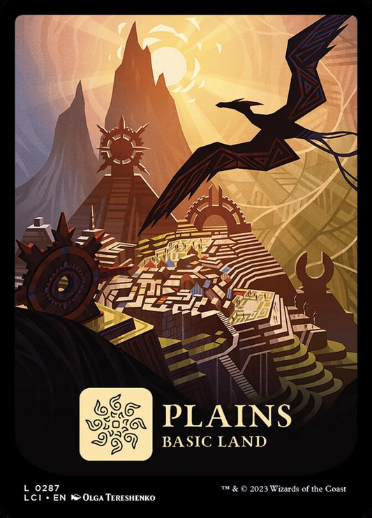 Plains (#287) (Full Art): Lost Caverns of Ixalan