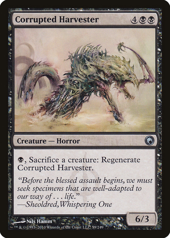Corrupted Harvester: Scars of Mirrodin