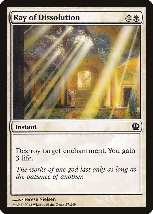 Ray of Dissolution - (Foil): Theros