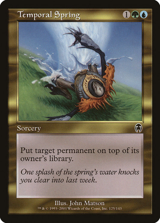 Temporal Spring - (Foil): Apocalypse