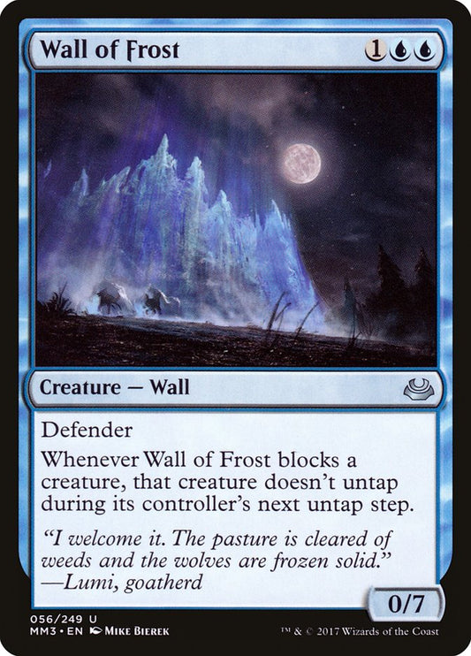 Wall of Frost: Modern Masters 2017