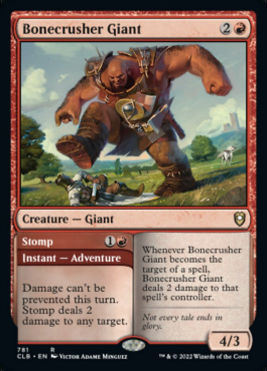 Bonecrusher Giant // Stomp: Commander Legends: Battle for Baldur's Gate
