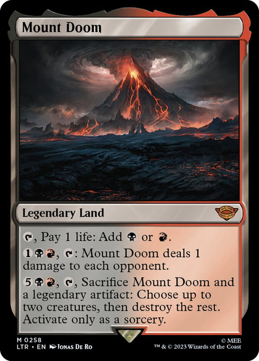 Mount Doom - (Foil): The Lord of the Rings: Tales of Middle-earth