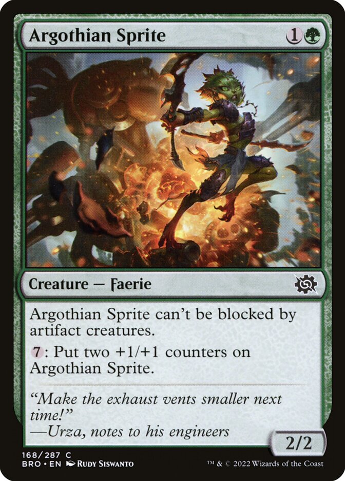 Argothian Sprite - (Foil): The Brothers' War