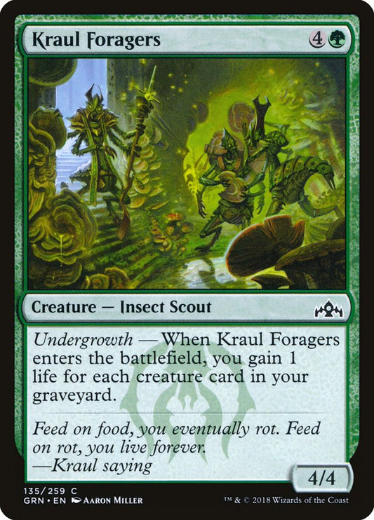 Kraul Foragers - (Foil): Guilds of Ravnica