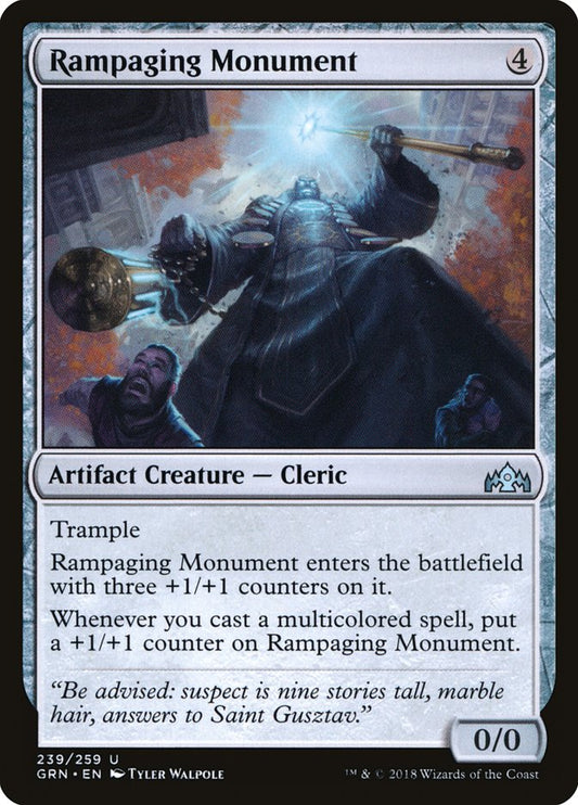 Rampaging Monument: Guilds of Ravnica