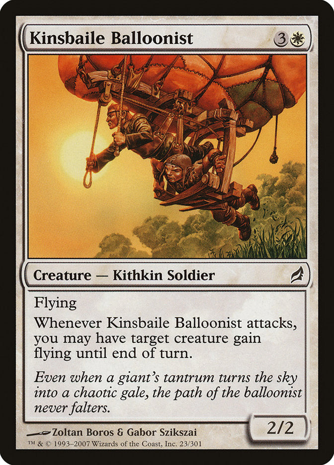 Kinsbaile Balloonist - (Foil): Lorwyn
