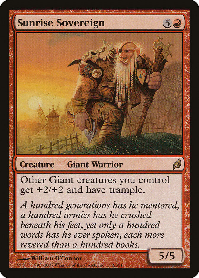 Sunrise Sovereign - (Foil): Lorwyn